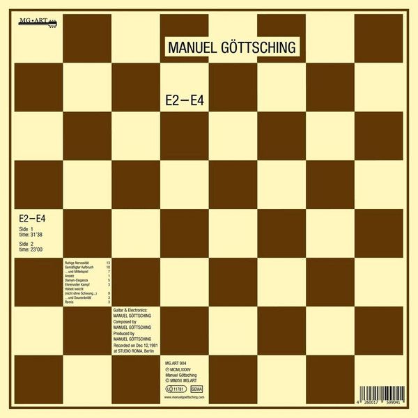 Manuel Göttsching - E2–E4 - 8618